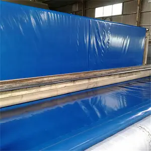 游泳池蓝色0.7mm土工膜 引水灌溉蓄水池防渗膜