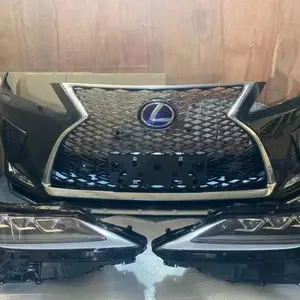 雷克萨斯汽车配件 RX NX ES LS CT UX LX570 GX 前杠 中网 大灯 机盖 亮条