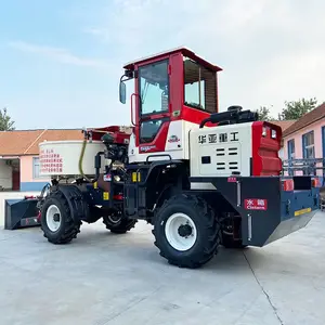 华亚自上料搅拌车3.5立方源头厂家水泥搅拌机华亚重工