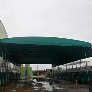 XYTS-15 雨棚 工地施工 电动遮阳棚 高速路移动大棚 江门台山