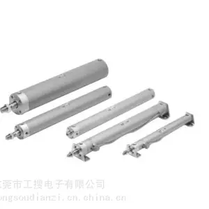 SMC薄型气缸基本型气缸标准形单杆双作用