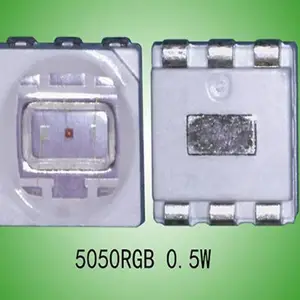 七彩5050发光二极管RGB贴片LED灯珠