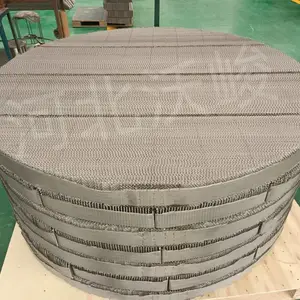 丝网波纹填料 不锈钢304316L材质规整填料塔内件生产