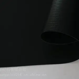 PVC垃圾桶布、箱包布、黑色包布,pvc夹网布