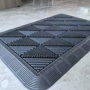 镂空设计入户门垫 庭院室外专用防水脚垫 防滑隔水 耐磨易打理