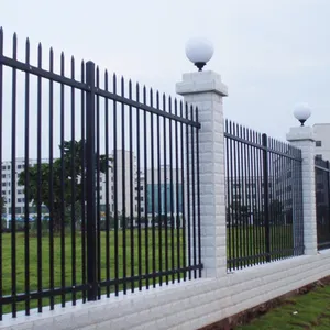 南宁厂家锌钢围墙护栏户外隔离安全围栏栅栏小区别墅家用栏杆现货定制