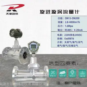 智能流量积算仪双输出功能气体旋进漩涡流量计