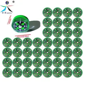 ��Ѽ���15*7.5mm��׼����ָ������ɫָ���� ������Ʒ compass
