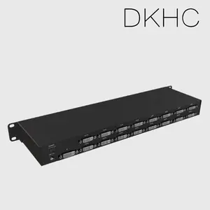 东科恒创 1进16出DVI分配器4K视频DVI电脑一进十六出显示