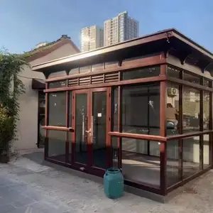 广州金属雕花板岗亭/轻钢结构别墅/移动保安岗亭