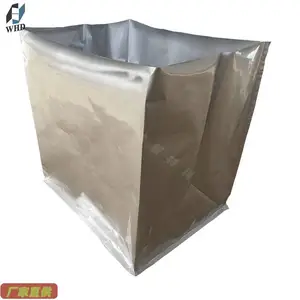纯铝铝箔立体方底袋设备真空包装四方袋