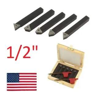 跨境电商热销产品 车刀组合套装 1/2-5pcs 机夹刀杆组合 数控车刀组合