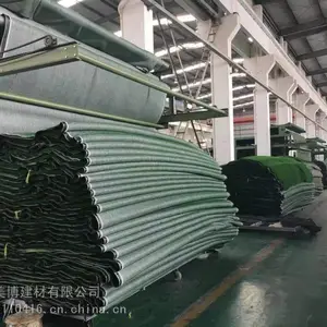 美博人造草坪工厂自产自销景观草足球场运动草学校操场屋顶假草坪