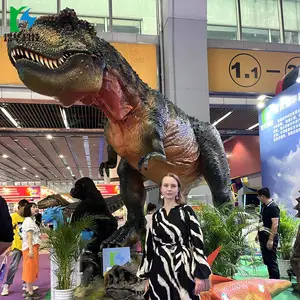 煜华大型会动会叫大型机模制作工厂仿真恐龙机模恐龙出租出售模型