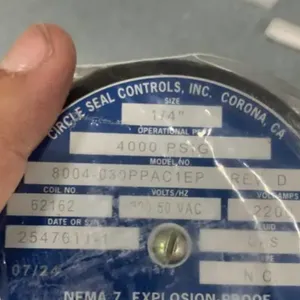 ���ƹ�Ӧ����Circle Seal Controls ���� 8004-030PPAC1EP ����