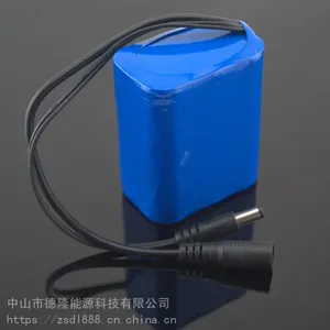 12v投光灯锂电池便携式照明灯电池