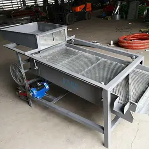 厂家直供多功能振动筛 直线振动稻谷除杂筛 油菜籽筛选机