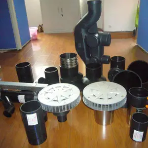 重庆开县虹吸式屋面雨水排水系统、施工安装技术