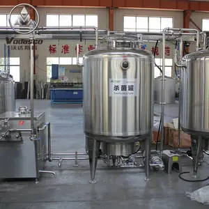 供应鲜奶生产线 乳品巴氏牛奶设备 全套驼奶加工流水线