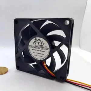 敬阳达方形5V/12V 7015散热风扇 机箱机柜音响散热用