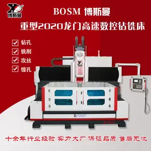 【博斯曼】品牌数控机床金属钻孔重型2020龙门数控钻铣床