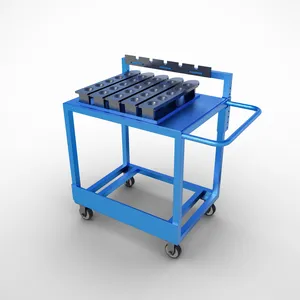 垚鑫科技火试金辅助工具 钢模倾倒车 灰皿架 坩埚冷却架