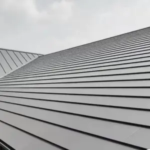 镀铝锌0.5mm厚氟碳漆 金属阶梯横瓦 宽度200mm长度500mm 可定制