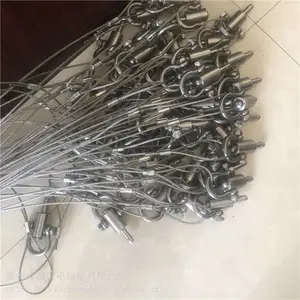 外墙玻璃 擦窗机牵制扣 不锈钢防风销 生产