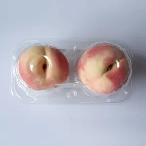 零售易两个装趣味变四个苹果水果包装盒子厂家批发