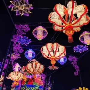 河南城市亮化 景区亮化 灯光节布展