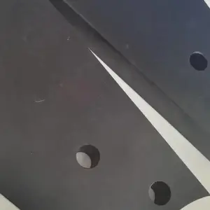 电厂湿式搅拌器内衬板 高分子衬板|灰库湿式搅拌机叶片更换 聚合碳化树脂叶片 粉尘加湿搅拌机叶片