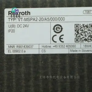 REXROTH�Ŵ��VT-MSPA2-20/A5/000/000