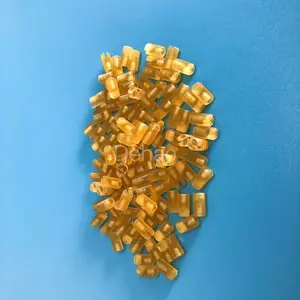 琥珀色PEI Ultem 1000定制开槽头螺钉套筒绝缘塑胶件