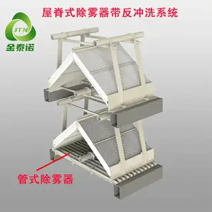 金泰诺 钢铁和焦化行业屋脊式除雾器辅助去除气溶胶等细微颗粒物