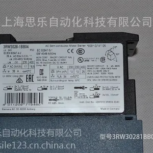 西门子软起动器去3RW30281BB04