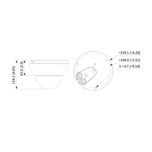 DH-IPC-HDBW5243E-ZYH ��200�������ܺ���佹��������� 50�׺���