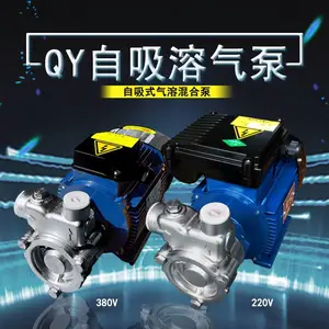 轻型自吸不锈钢气水混合增压泵20QY-1SS