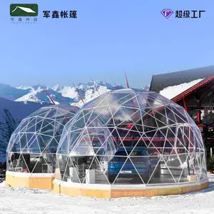 军鑫透明球帐篷 网红星空透明泡泡屋 景区展厅商业展示球型帐篷