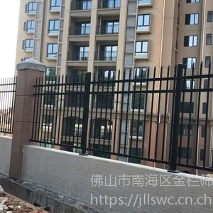 广东河源小区别墅铁艺护栏锌钢市政隔离栏坚固耐用价格实惠阳台飘窗护栏