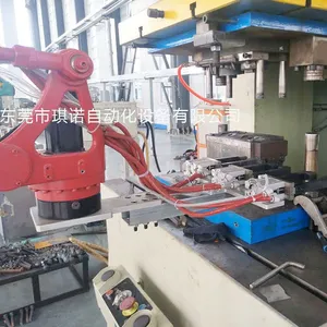 红冲螺母自动化,红冲机械手厂家,琪诺关节取料机械手臂
