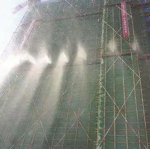 成都混凝土搅拌站降尘喷雾价格 包安装批发价