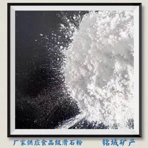 铭域塑料吹膜滑石粉 橡胶油漆通用滑石粉