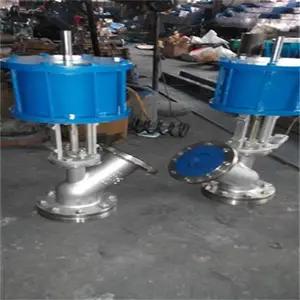 HG5-81 DN65测温放料阀304不锈钢下展式侧温放料阀价格