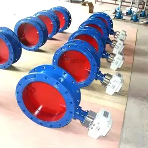 矿用瓦斯防爆蝶阀 D943H-16C-DN250 电动法兰金属密封阀门