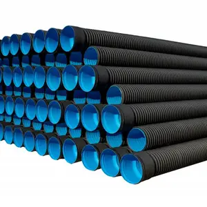dn400 HDPE˫�ڲ��ƹܳ��� ����ˮ�������ܵ� �������� �����ȫ