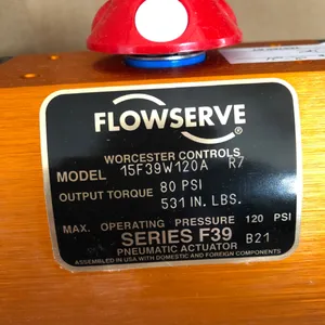 优势供应 LOWSERVE Automax 阀门执行器 WOR15F39W120A