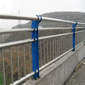 厂家直销不锈钢复合管桥梁护栏景观桥梁不锈钢栏杆天桥