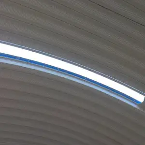 简易钢结构屋面板 弧形钢板 杭州实力彩钢屋面系统屋盖系统