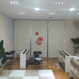 崂山办公窗帘百叶窗帘定做测量遮光卷帘电动窗帘阳光房天棚帘蜂巢帘等工程
