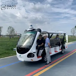 智慧园区无人驾驶车电动观光车 5G智慧景区摆渡车 无人驾驶接驳观光车